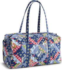 Vera Bradley Women's Large Original Duffel Bag – Trellis Patchwork, 58L1