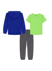 Under Armour Boys UA Rival 3 Piece Hoodie Set Size 71