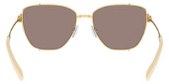 Tory Burch Sunglasses TY 6105 32787N Shiny Gold Light Purple Brown, 55/16/1403