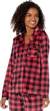 Karen Neuburger Women' Minky Fleece Girlfriend Pj With Socks Pajama Large0