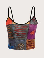 Romwe Women Aesthetic on Lock Top and Bottom Set1