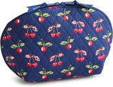 Vera Bradley Premium Cotton Large Dome Cosmetic Bag – Cherry Picking0