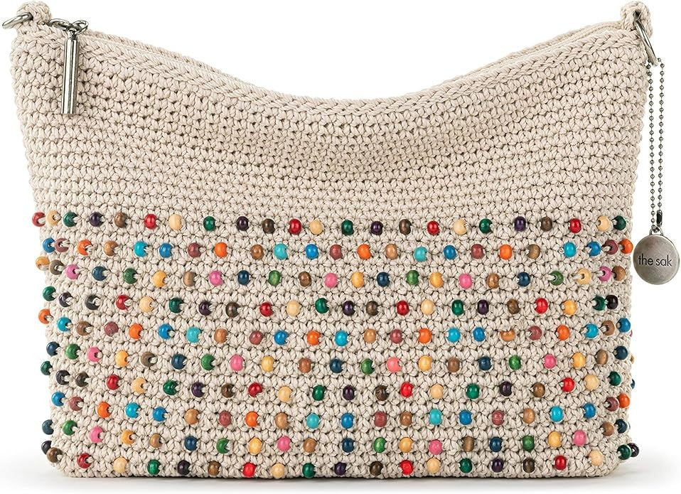 The Sak Women's Lumi Convertible Crossbody Ecru Multi Bead0