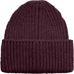 UGG Womens Chunky Rib Beanie with UGG Logo Wild Grape One Size2