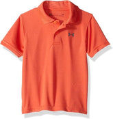 Under Armour Baby Boy's Ua Match Play Heather Polo Shirt, Magma Orange, 12M0