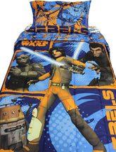 Star Wars Rebels Microfiber 4 Piece Twin/Full Comforter & Sheet Set ***0