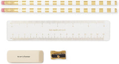 kate spade new york Pen and Pencil Case Zip Pouch Includes2