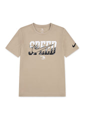 Nike 3BRAND by Russell Wilson Boys 8-20 Speed Dri Fit T-Shirt Sand Large0
