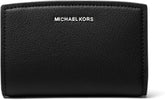 Michael Kors Womens Bryant Medium Zip Around Wallet Black One Size0