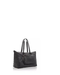 Michael Kors Women's Tanner Large Reversible Packble Tote Nylon/Black2