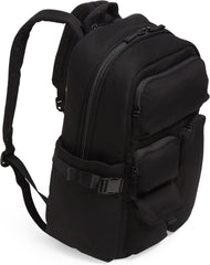 Vera Bradley Women's Cotton Utility Large Backpack, Black, One Size3