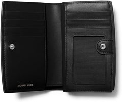 Michael Kors Womens Bryant Medium Zip Around Wallet Black One Size2