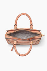 Rebecca Minkoff Women's Bree Medium Top Zip Satchel Dusty Peach 2