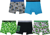 Minecraft Boys 5-Pack Boxer Briefs Underwear Multicolor Size 60