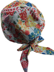 Kurt Geiger London Floral Denim Baseball Cap2