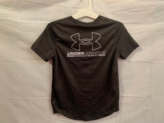Under Armour Boys Short Sleeve T-Shirt Black YSM1