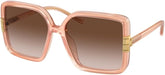 Tory Burch Sunglasses TY 9075 U 198613 Transparent Orange/Brown0