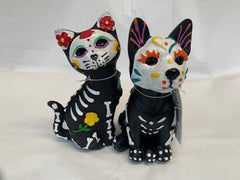 Halloween Colorful And Strikingly Cat /Dog Decoration Set Of 5