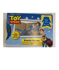 Disney Pixar Toy Story Youth Comfy Throw Blanket Sleeves, 48" x 48", Multi