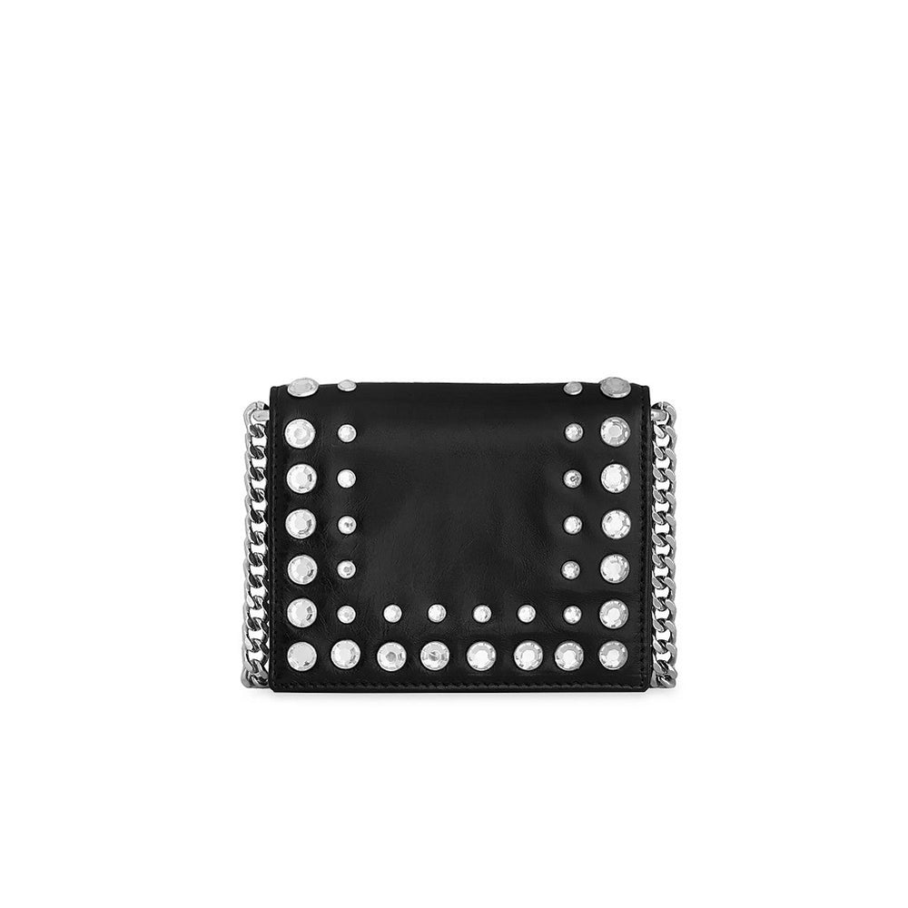 Rebecca Minkoff Women's Regal Money Piece With Crystals Crossbody Black0
