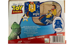 Disney Pixar Toy Story Woody Youth Comfy Throw Blanket Sleeves, 48" x 48", Mult1