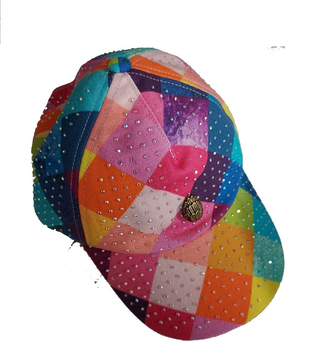 Kurt Geiger London Stained Glass Print Baseball Cap1