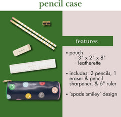 kate spade new york Pen and Pencil Case Zip Pouch Includes3