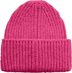 UGG Womens Chunky Rib Beanie with UGG Logo Chroma Pink One Size1