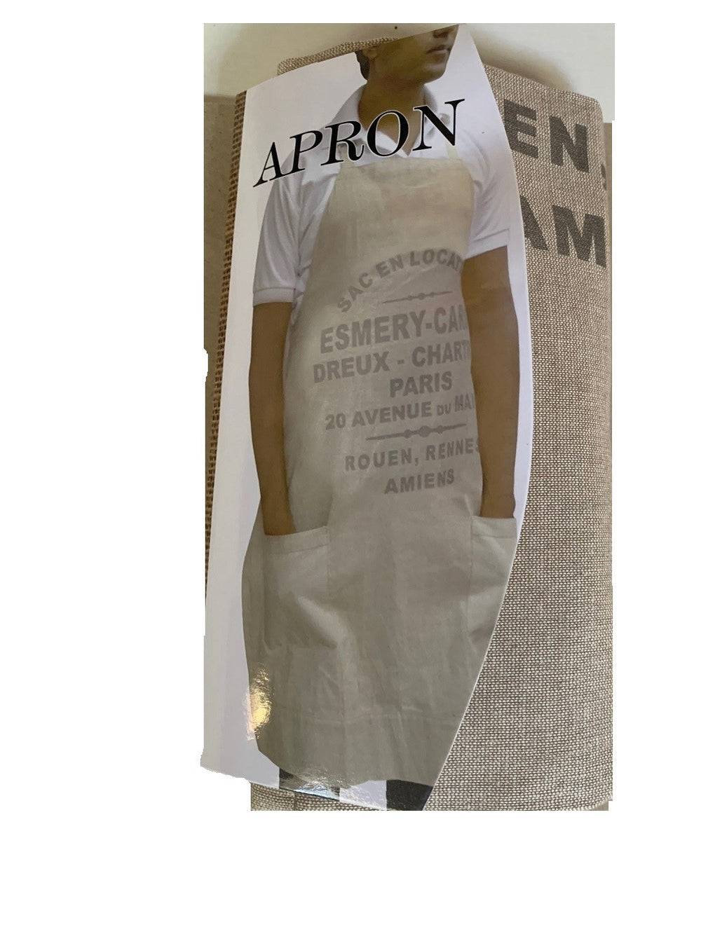 Hofburg Home Sac En Location Esmery Caron Cotton Chef Apron0