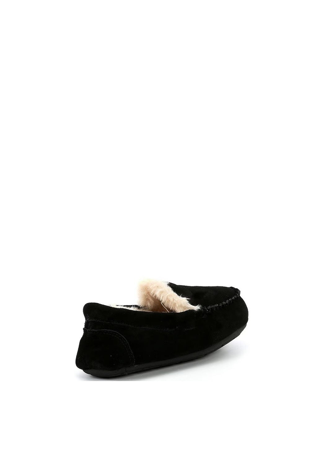 Cremieux Men's Genuine Suede Moccasin Slippers Black Large 11-121