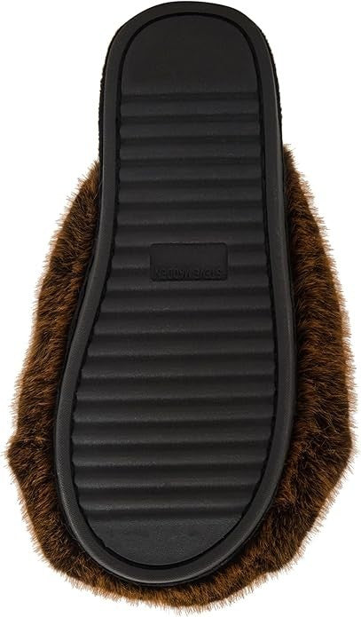 Steve Madden Women's Poof Slipper-Brown 83