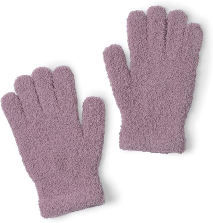 Barefoot Dreams Women's CozyChic Gloves, Teaberry, Small/Medium0