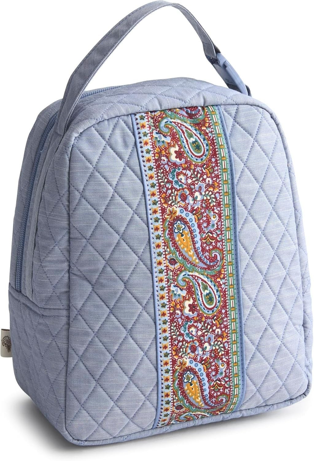 Vera Bradley Premium Cotton Lunch Bag, Chambray1
