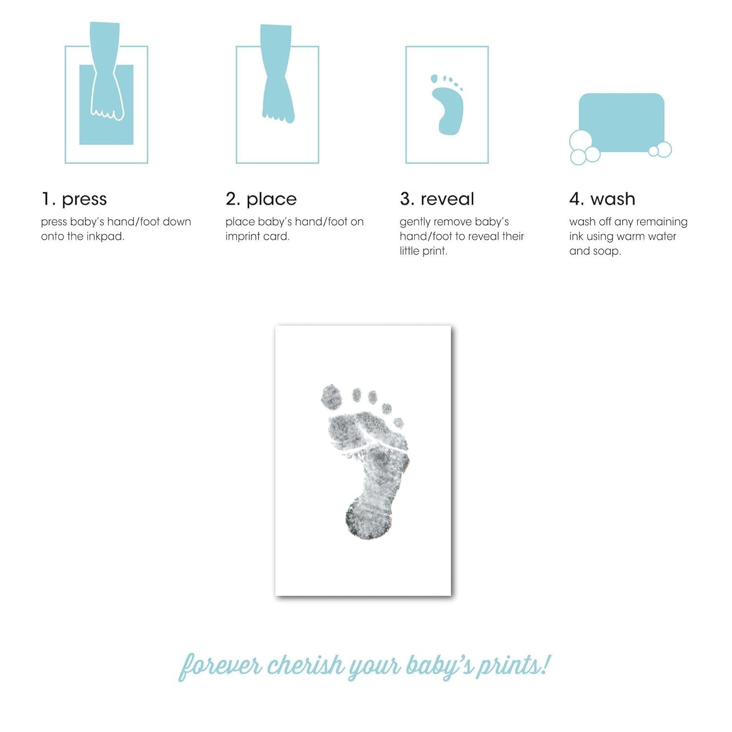 Kate & Milo Baby’s First Year Milestone Moment, Memory Journal Baby Book Rainbow4