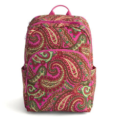 Vera Bradley Women's Cotton Lighten Up Essential Large Backpack Capri Pink 0