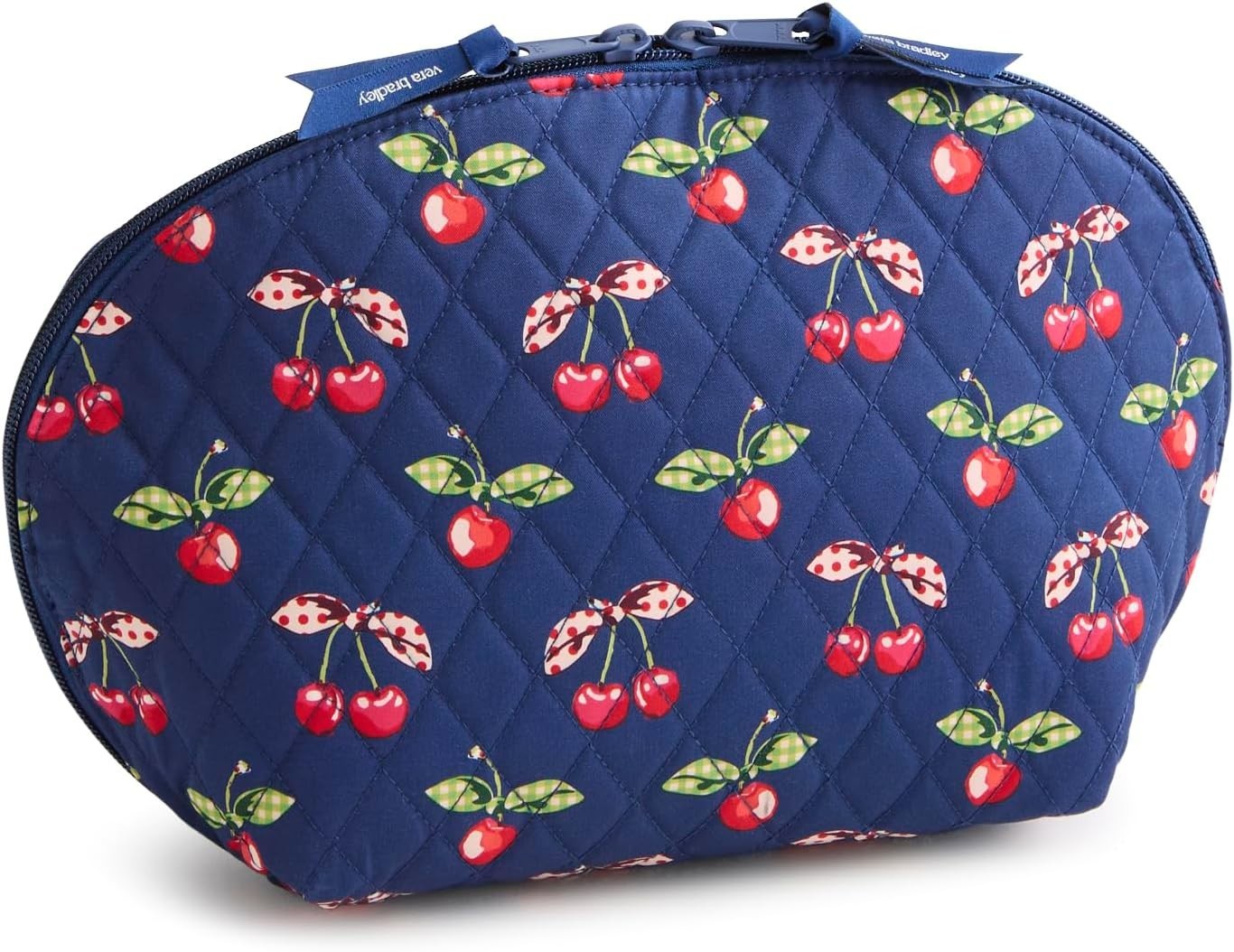 Vera Bradley Premium Cotton Large Dome Cosmetic Bag – Cherry Picking0