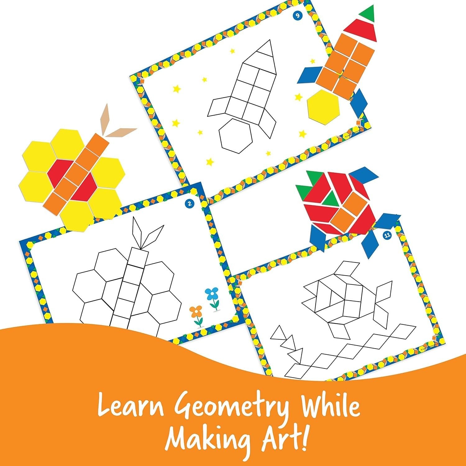 Learning Resources Pattern Block Activity Set3