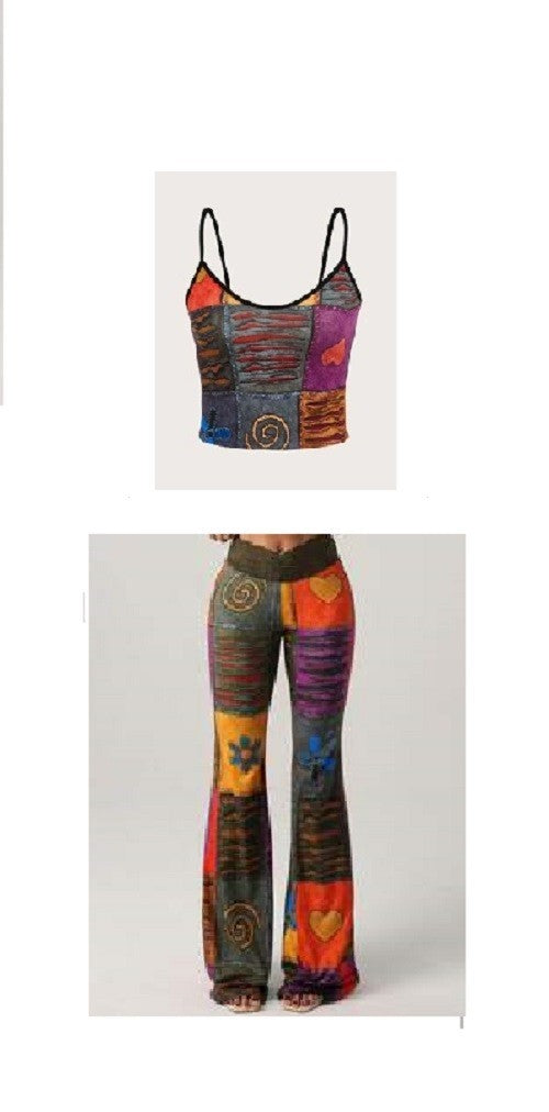 Romwe Women Aesthetic on Lock Top and Bottom Set0