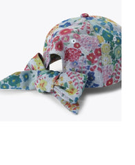 Kurt Geiger London Floral Denim Baseball Cap1