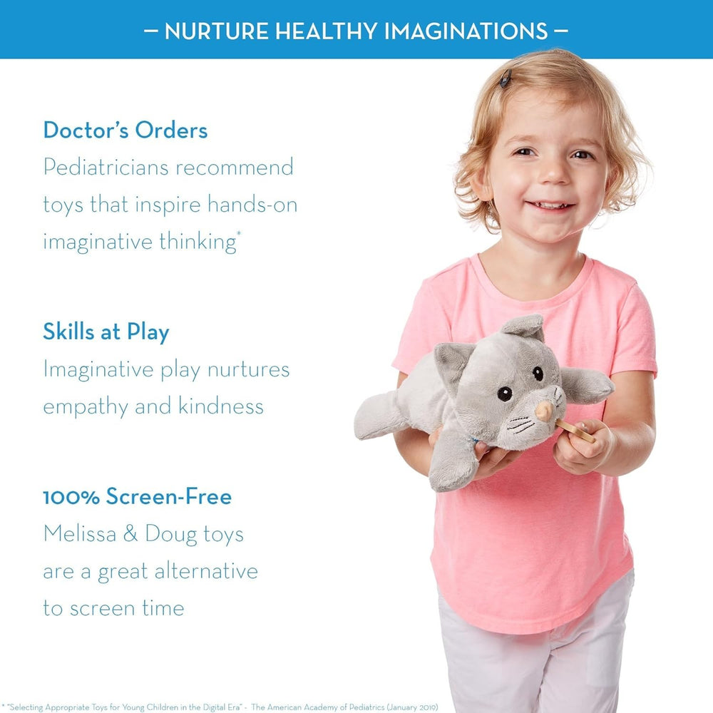 Melissa & Doug Examine & Treat Pet Vet Play Set, 24-Piece Animal Doctor Playset5