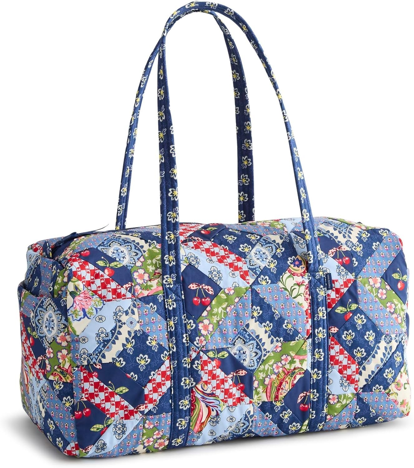 Vera Bradley Women's Large Original Duffel Bag – Trellis Patchwork, 58L0