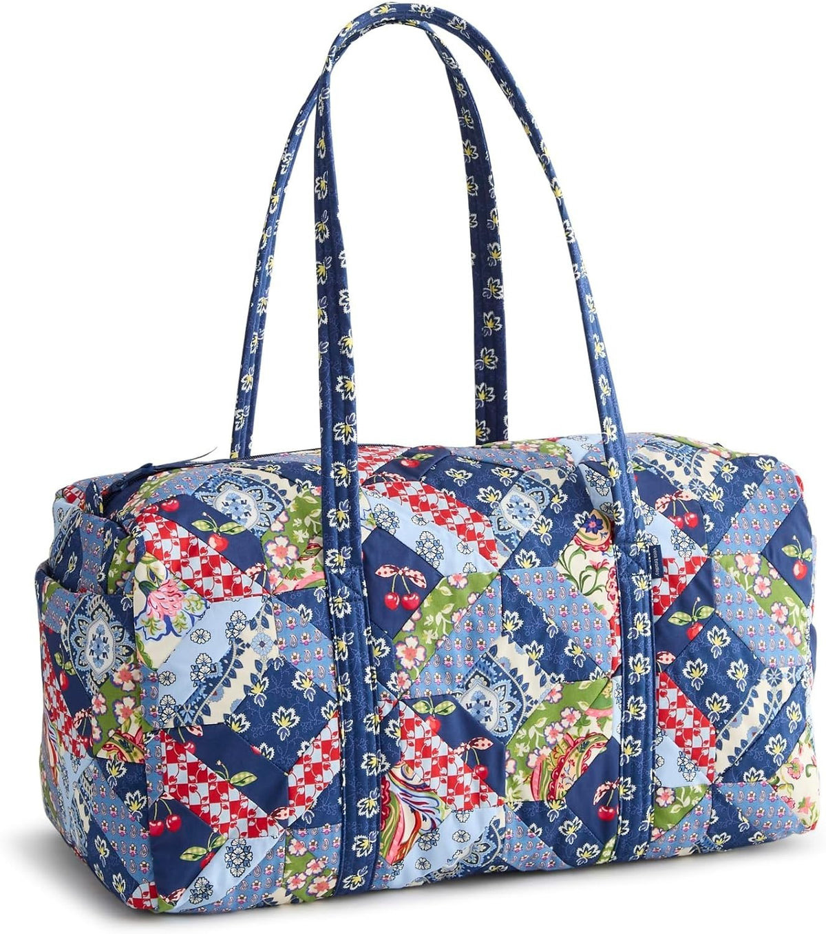Vera Bradley Women's Large Original Duffel Bag – Trellis Patchwork, 58L0