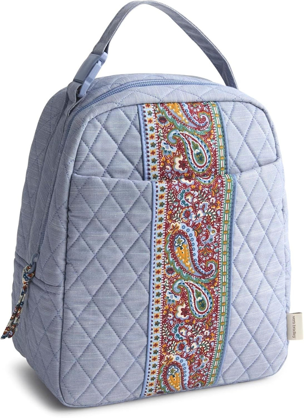 Vera Bradley Premium Cotton Lunch Bag, Chambray0