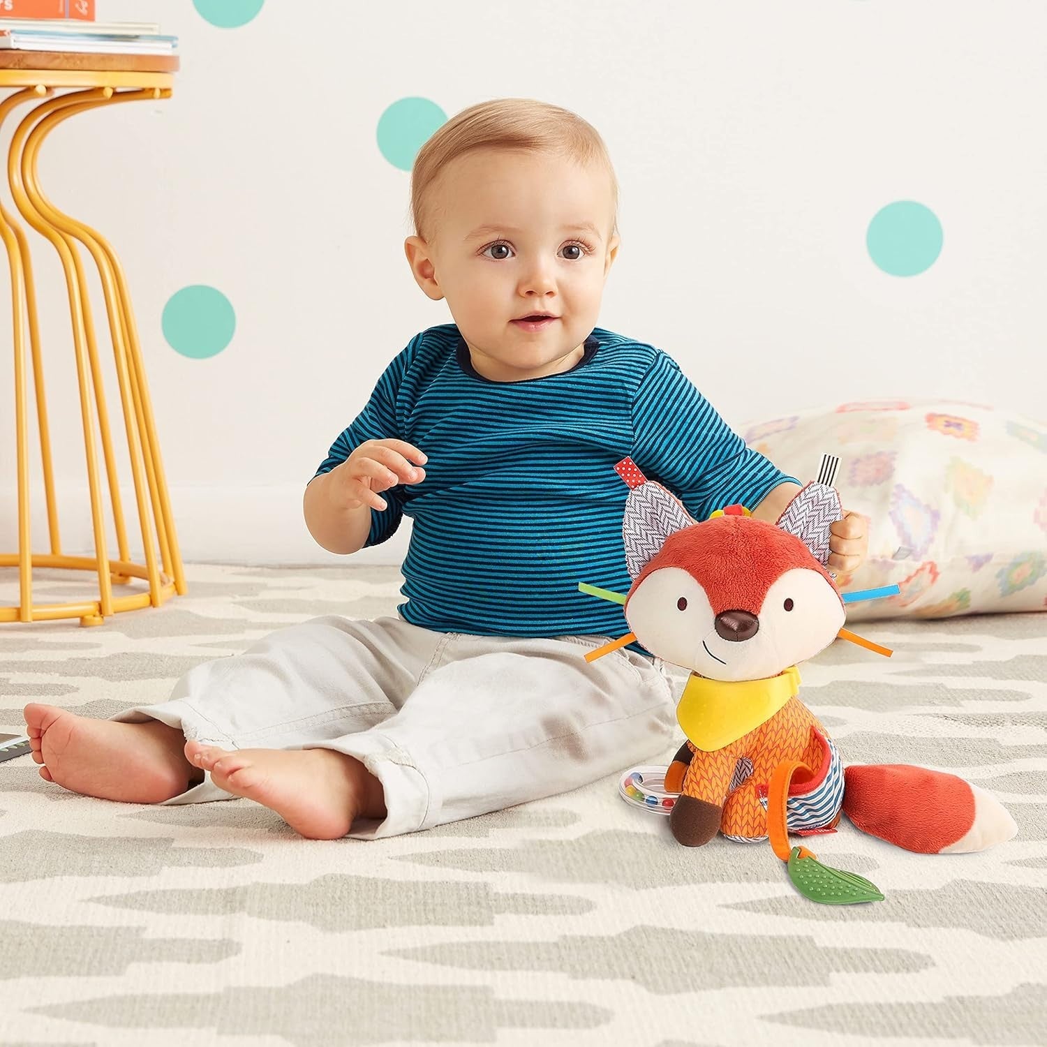 Skip Hop Bandana Buddies Baby Activity and Teething Toy with Multi-Sensory1