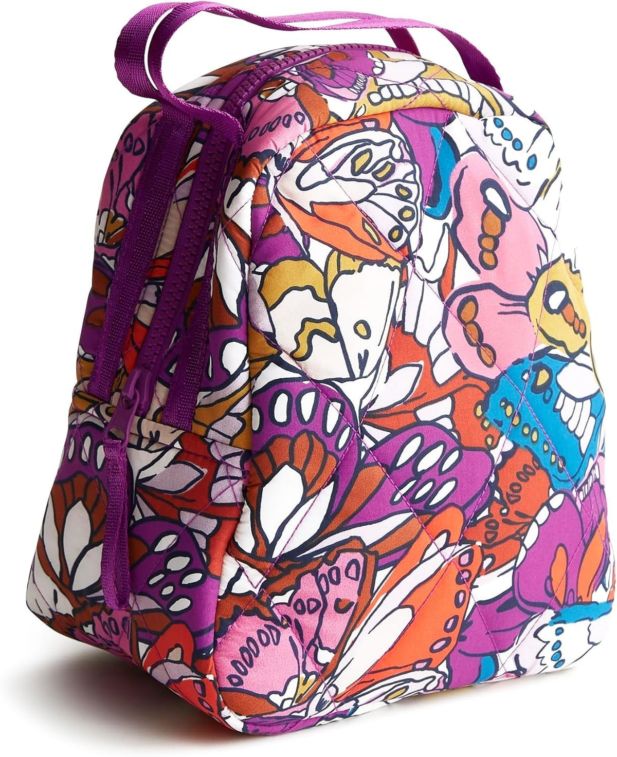 Vera Bradley Women's Featherweight Lunch Bag, Flutter, One Size0
