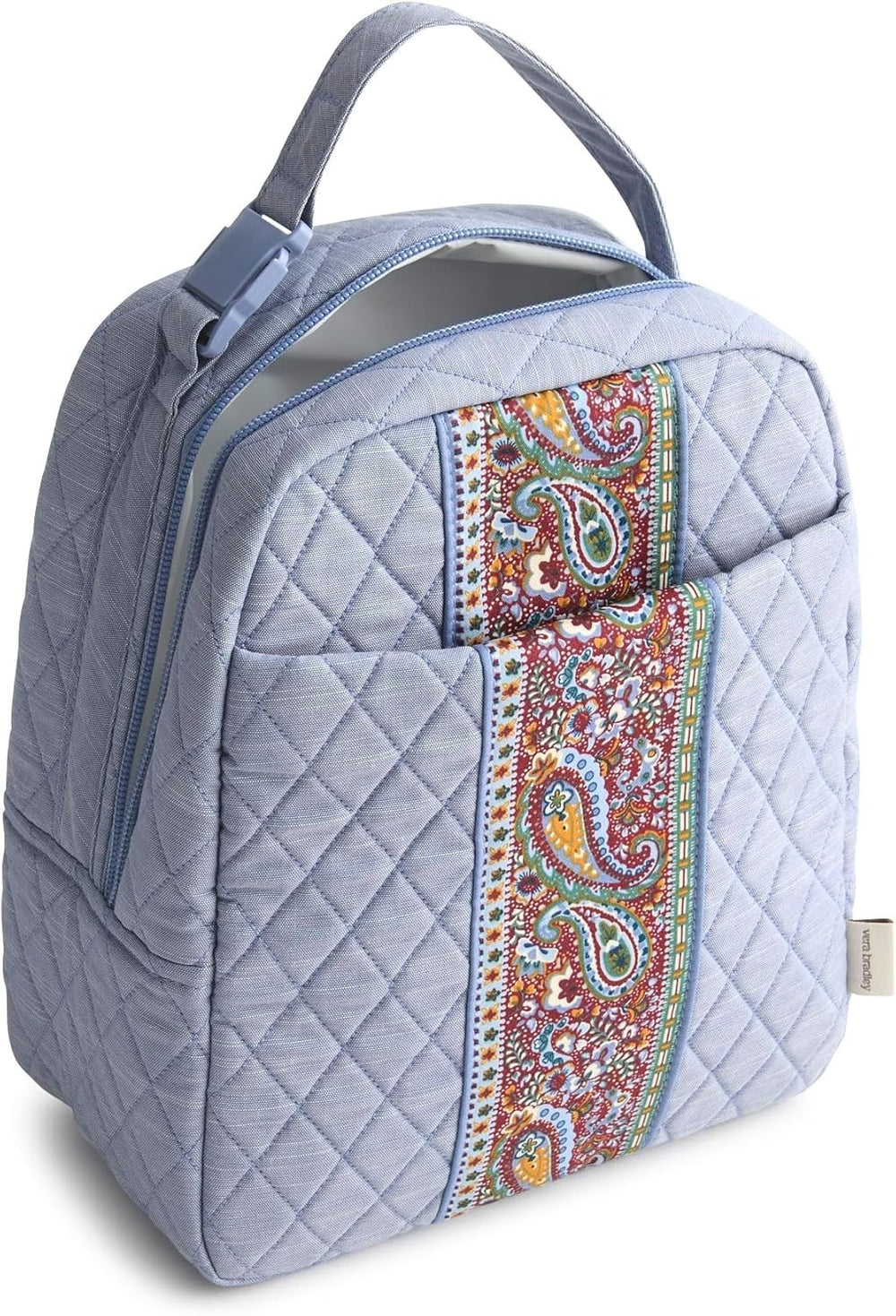 Vera Bradley Premium Cotton Lunch Bag, Chambray2
