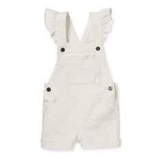 Okie Dokie Toddler & Little Girls Shortalls White 4T0
