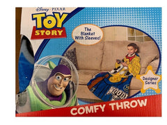 Disney Pixar Toy Story Woody Youth Comfy Throw Blanket Sleeves, 48" x 48", Mult0