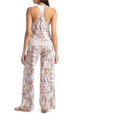 In Bloom by Jonquil Women's 2 Pieces Patchwork Pajama Set Peach Large1