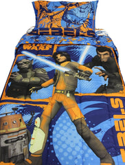 Star Wars Rebels Microfiber 4 Piece Twin/Full Comforter & Sheet Set ***0